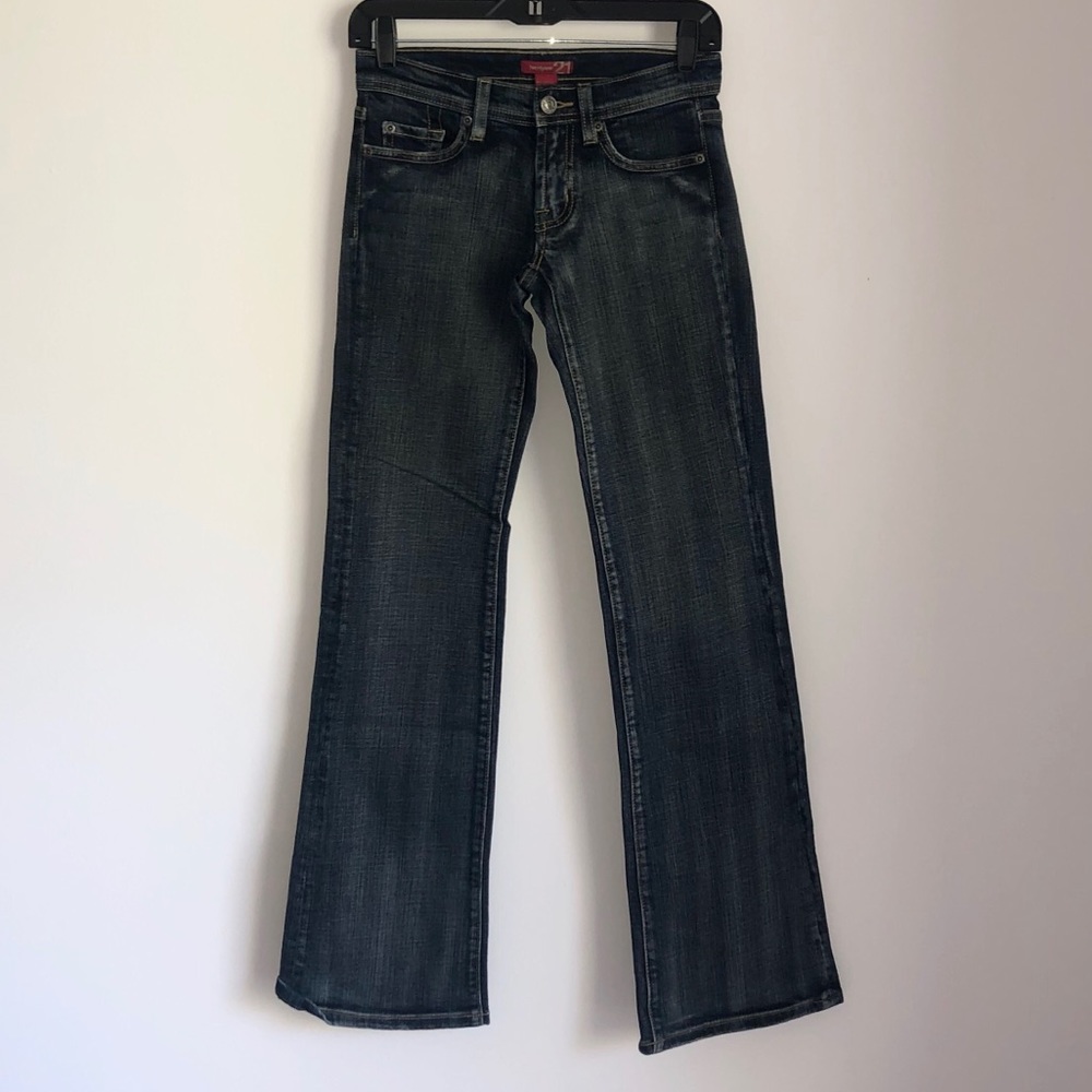 Forever 21 slim flare jeans